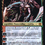 Lukka, Bound to Ruin (PRE-207S) - Phyrexia: All Will Be One Promos Foil
