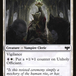 Unholy Officiant (VOW-041) - Innistrad: Crimson Vow