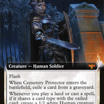 Cemetery Protector (VOW-347) - Innistrad: Crimson Vow: (Extended Art)
