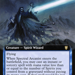 Spectral Arcanist (VOC-053) - Crimson Vow Commander: (Extended Art)