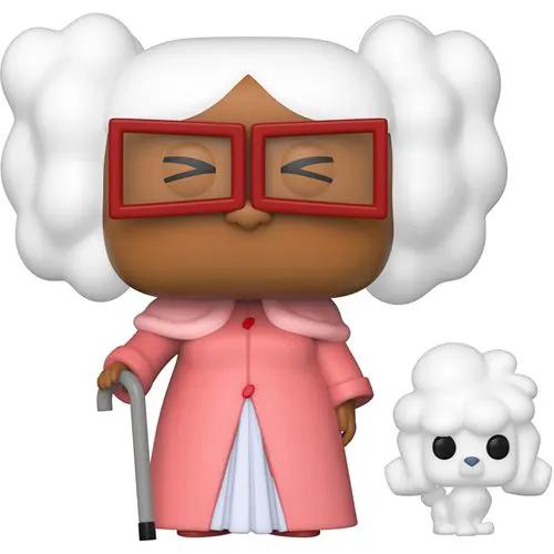 POP! Buddy: Proud Family Suga Mama figure with dog, collectible toy from THE MIGHTY HOBBY SHOP, highly detailed character display.