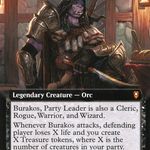 Burakos, Party Leader (CLB-622) - Commander Legends: Battle for Baldur's Gate: (Extended Art)