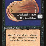 Warp Artifact (4BB-169) - Fourth Edition Foreign Black Border