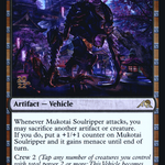 Mukotai Soulripper (PRE-113S) - Kamigawa: Neon Dynasty Promos Foil