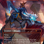 Scourge of the Throne (SLD-1033) - Secret Lair Drop / Stardrake (Borderless)