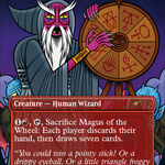 Magus of the Wheel (SLD-1166) - Secret Lair Drop (Borderless)