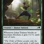 Jukai Trainee (NEO-196) - Kamigawa: Neon Dynasty