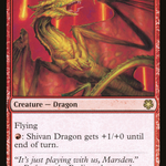 Shivan Dragon (GN3-087) - Game Night: Free-for-All