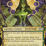 Dina, Soul Steeper (MUL-037) - Multiverse Legends: (Showcase) (Borderless)
