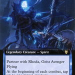 Timin, Youthful Geist (VOC-054) - Crimson Vow Commander: (Extended Art)