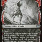 Kolaghan Warmonger (MAT-067) - March of the Machine: The Aftermath: (Showcase)