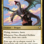 Two-Headed Hellkite (DMC-014) - Dominaria United Commander