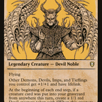 Raphael, Fiendish Savior (CLB-438) - Commander Legends: Battle for Baldur's Gate: (Showcase)