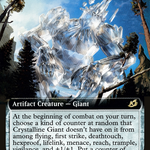 Crystalline Giant (IKO-361) - Ikoria: Lair of Behemoths: (Extended Art)
