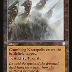 Crumbling Necropolis (Retro Frame) (BRC-179) - The Brothers' War Commander