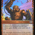 Reyav, Master Smith (MUL-187) - Multiverse Legends: (Showcase) Foil