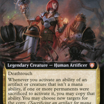 Ashnod the Uncaring (Extended Art) (BRC-047) - The Brothers' War Commander: (Extended Art)