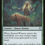 Eternal Witness (SCD-181) - Starter Commander Decks
