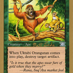 Uktabi Orangutan (WCD-ML260SB) - World Championship Decks 1999