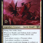 Rankle and Torbran (PRE-252S) - March of the Machine Promos Foil