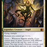 Sigarda, Champion of Light (PPMID-240P) - Innistrad: Midnight Hunt Promos