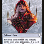 Jaya Ballard Emblem (DOM-015) - Dominaria Tokens