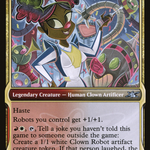 Pietra, Crafter of Clowns (UNF-268) - Unfinity: (Showcase)