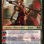 Domri, City Smasher (RNA-269) - Ravnica Allegiance Foil