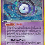 Unown 00D/115 - Unseen Forces Holofoil