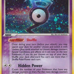 Unown 00G/115 - Unseen Forces Holofoil