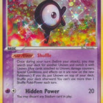Unown 00K/115 - Unseen Forces Holofoil