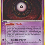 Unown 00O/115 - Unseen Forces Holofoil