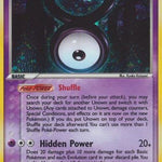 Unown 00V/115 - Unseen Forces Holofoil