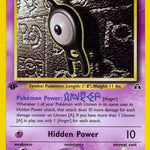 Unown [A] 033/75 - Neo Discovery 1st Edition