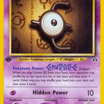 Unown [E] 067/75 - Neo Discovery 1st Edition
