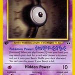 Unown [I] 068/75 - Neo Discovery 1st Edition