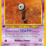 Unown [L] 086/105 - Neo Destiny 1st Edition