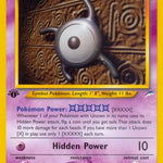 Unown [X] 030/105 - Neo Destiny 1st Edition