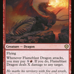 Flameblast Dragon (SCD-142) - Starter Commander Decks
