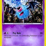 Woobat 007/12 - McDonalds Promos 2012 Holofoil