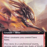 Blur Sliver (SLD-637) - Secret Lair Drop: (Extended Art) Foil