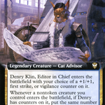 Denry Klin, Editor in Chief (NCC-171) - New Capenna Commander: (Extended Art)
