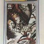 [Signed by Tyler Kirkham] Venom #2 CGC 9.8 Yellow Label Tyler Kirkham Exclusive Var