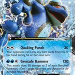 Seismitoad EX 020/111 - XY  Furious Fists Holofoil