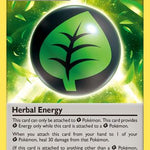 Herbal Energy 103/111 - XY  Furious Fists
