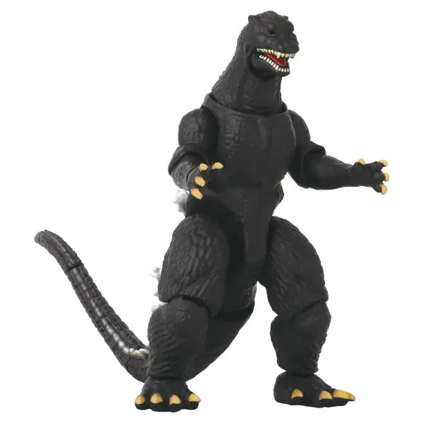 Bandai Godzilla 2004 action figure from "Godzilla: Final Wars," 6-inch scale, detailed collectible toy featuring iconic monster design.