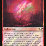 Warstorm Surge (40K-209) - Warhammer 40,000 Commander Foil