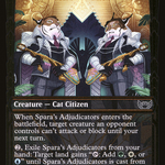 Spara's Adjudicators (SNC-400) - Streets of New Capenna: (Showcase) Foil