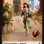 Human (ELD-002) - Throne of Eldraine Tokens