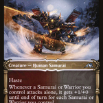 Asari Captain (NEO-327) - Kamigawa: Neon Dynasty: (Showcase)